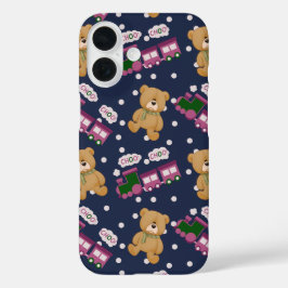 Funda iPhone 16 Iphone 16 Choo choo train bear case