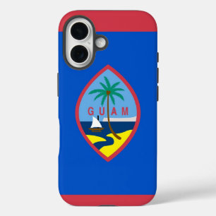 Funda iPhone 16 iPhone 16 Funda-Mate con bandera Guam