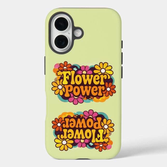 Funda iPhone 16 iPhone 16 Pro Cases | Electronics | Retro Floral (Reverso )