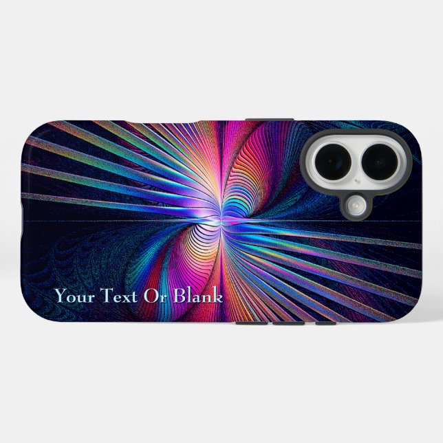 Funda iPhone 16 Iridescencia estructural (Reverso (Horizontal))