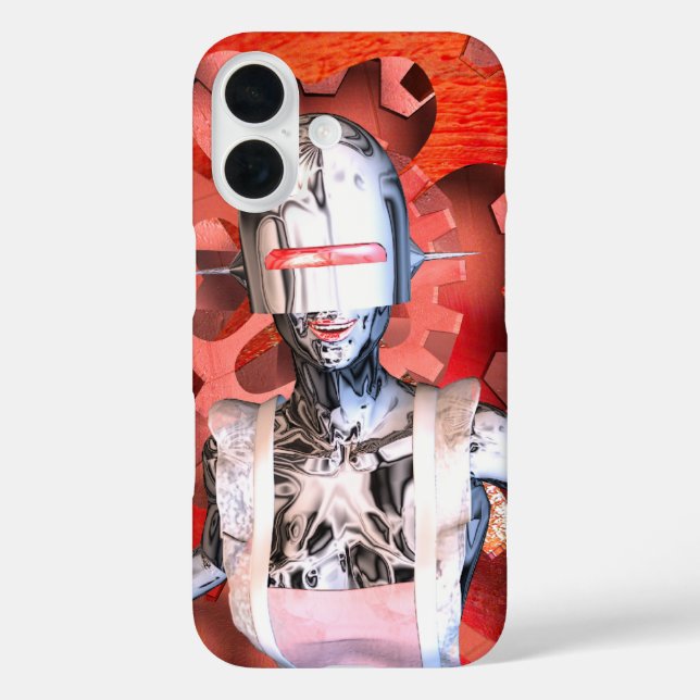 Funda iPhone 16 iRobot (Reverso )