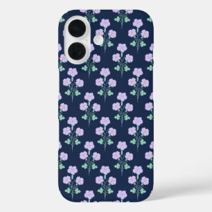 Funda iPhone 16 Jardín De Medianoche Floral Botánico Malhumorado
