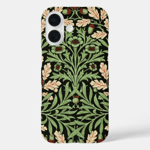 Funda iPhone 16 Jardín de verano de bellotas y hojas de roble de W