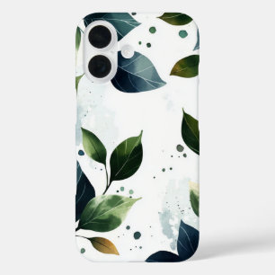 Funda iPhone 16 Jardín Sepia suave