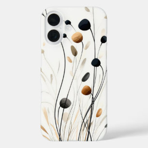 Funda iPhone 16 Jardín Sepia suave
