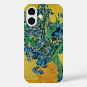 Funda iPhone 16 Jarrón Van Gogh con Iris Clasicismo Impresionista