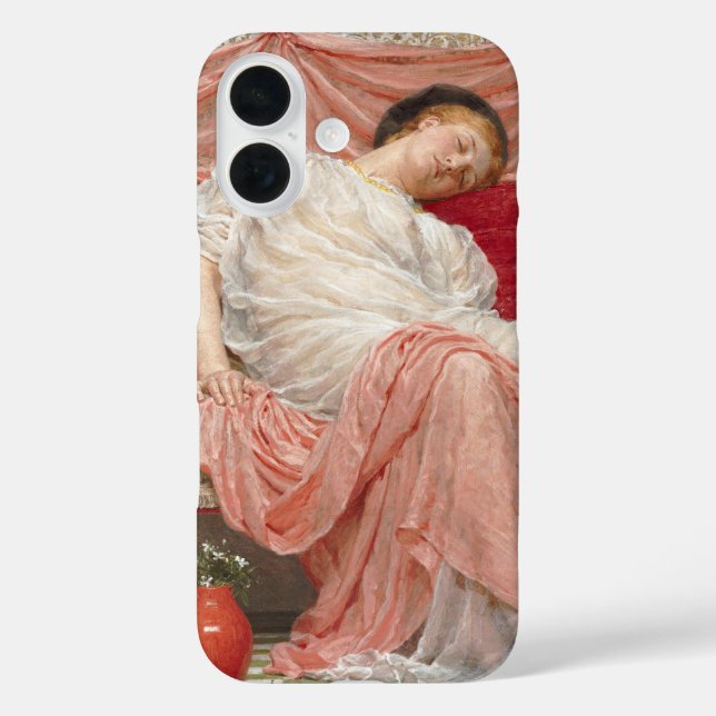 Funda iPhone 16 Jazmín de Albert Joseph Moore, Arte Fino Victorian (Reverso )