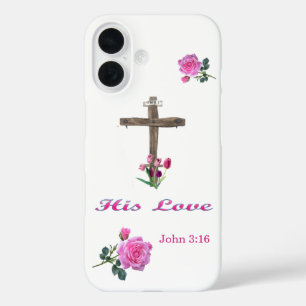 Funda iPhone 16 john 3:16
