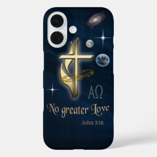 Funda iPhone 16 Juan 3:16