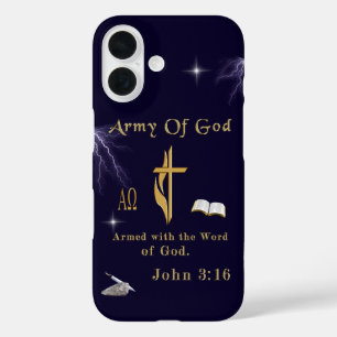 Funda iPhone 16 Juan 3:16