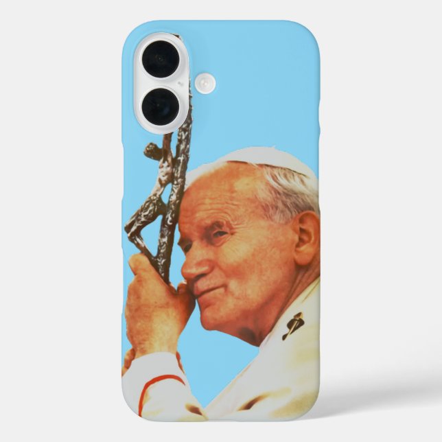 Funda iPhone 16 Juan Pablo II (Reverso )