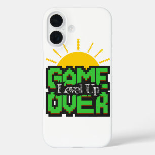 Funda iPhone 16 Juego Terminado, Revive juegos retro con, sube de 