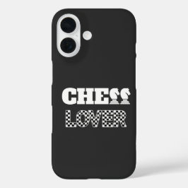 Funda iPhone 16 Juego único de ajedrez Lover White Knights