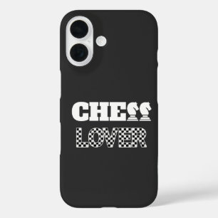 Funda iPhone 16 Juego único de ajedrez Lover White Knights