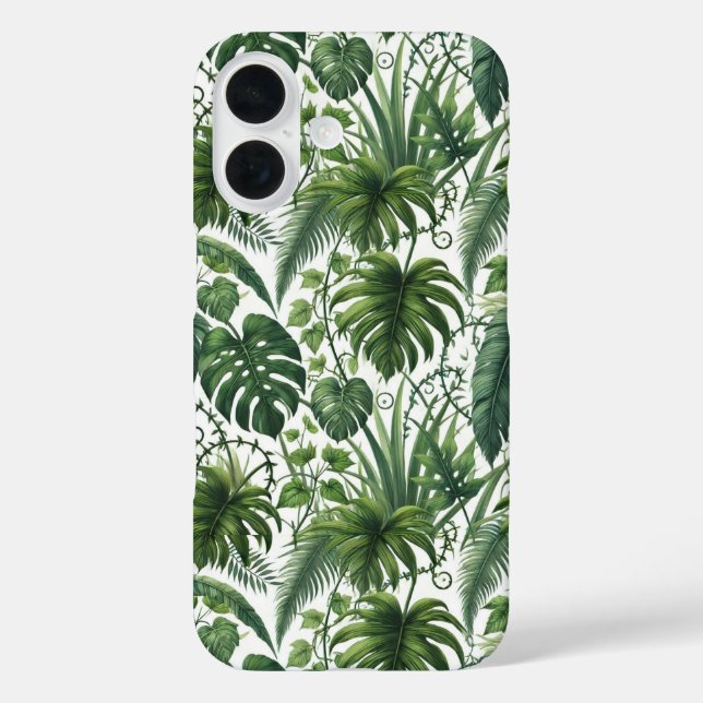 Funda iPhone 16 Jungla tropical (Reverso )
