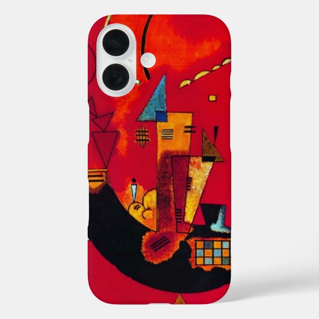 Funda iPhone 16 Kandinsky Mit und Gegen (Reverso )