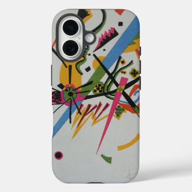 Funda iPhone 16 Kandinsky Pequeños Mundos Kleine Welts I (Reverso )