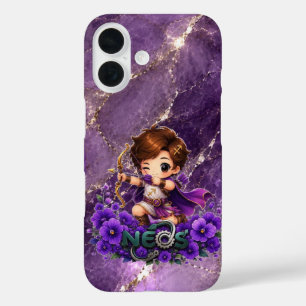 Funda iPhone 16 Kawaii Neos Zodiaco Sagitario