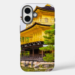 Funda iPhone 16 Kinkaku-ji, pabellón dorado, Kioto