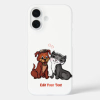 Kitty y cachorro, Edita tu texto