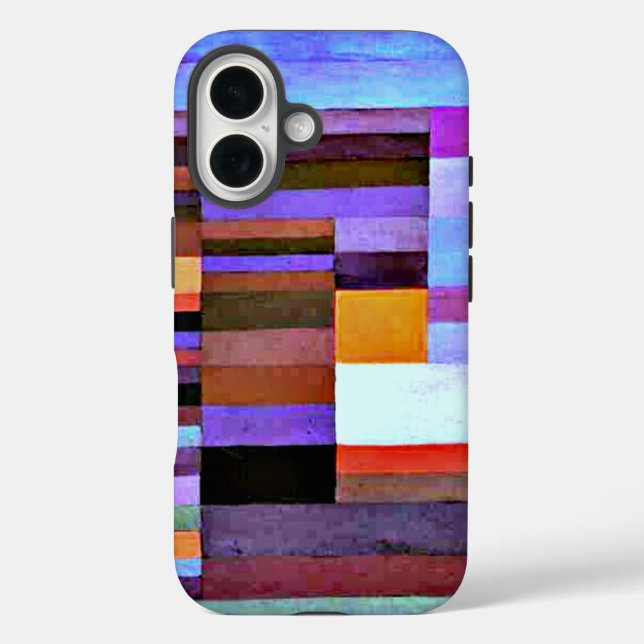 Funda iPhone 16 Klee - Noche de Fuego (Reverso )