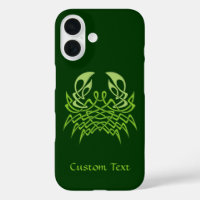 Knot celta de cangrejo verde