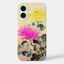 Funda iPhone 16 Koitsu Tsuchiya Chrysanthemum flores japonesas art