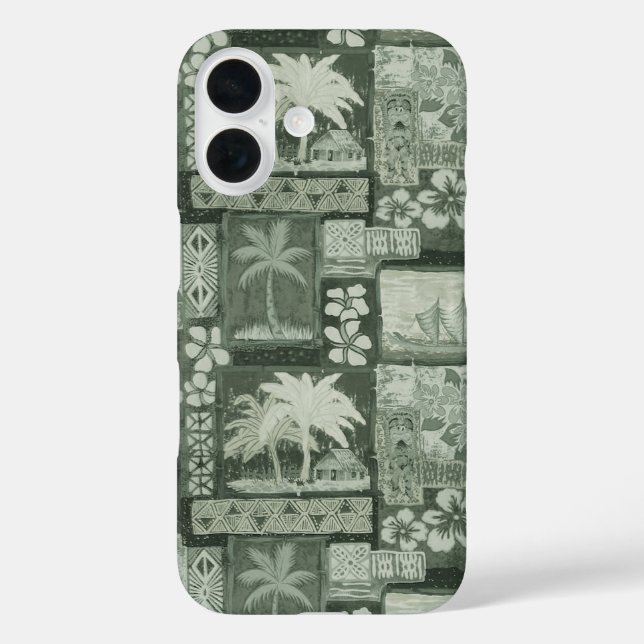 Funda iPhone 16 Kona Coast Hawaii Tapa (Reverso )