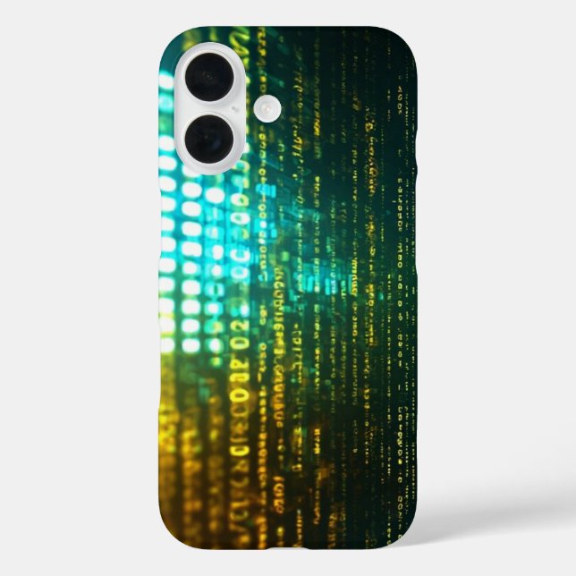 Funda iPhone 16 La cascada de matrices (Reverso )