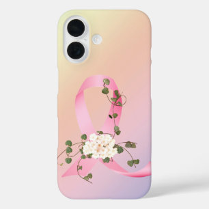 Funda iPhone 16 La cinta rosa con hiedra
