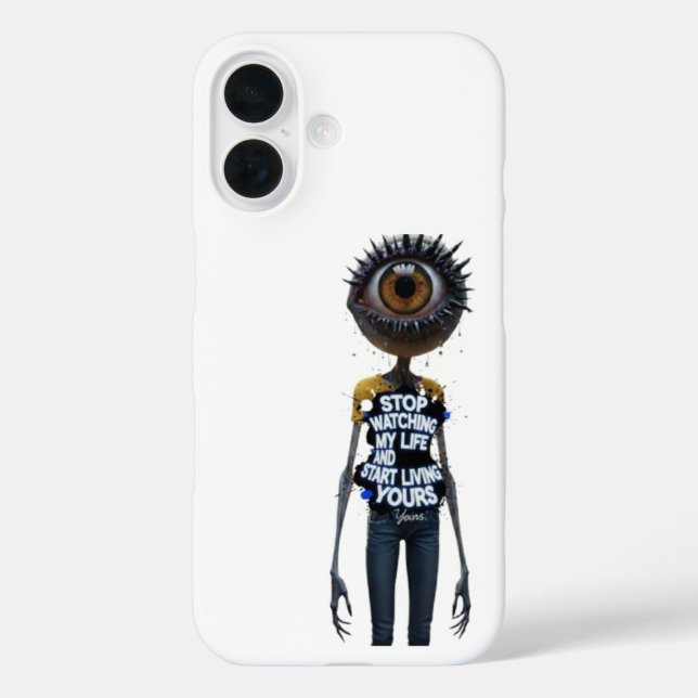 Funda iPhone 16 La Colección El Ojo y la Palabra (Reverso )