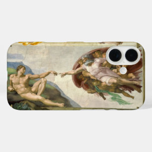 Funda iPhone 16 La Creación de Adán de Miguel Ángel