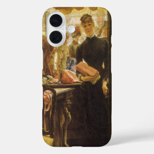 Funda iPhone 16 La dependienta de James Tissot, Arte Fino Victoria