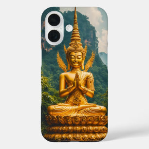 Funda iPhone 16 La Devata en Luz Dorada