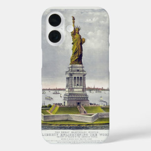 Funda iPhone 16 La Estatua de la Libertad, La Gran Estatua de Bart