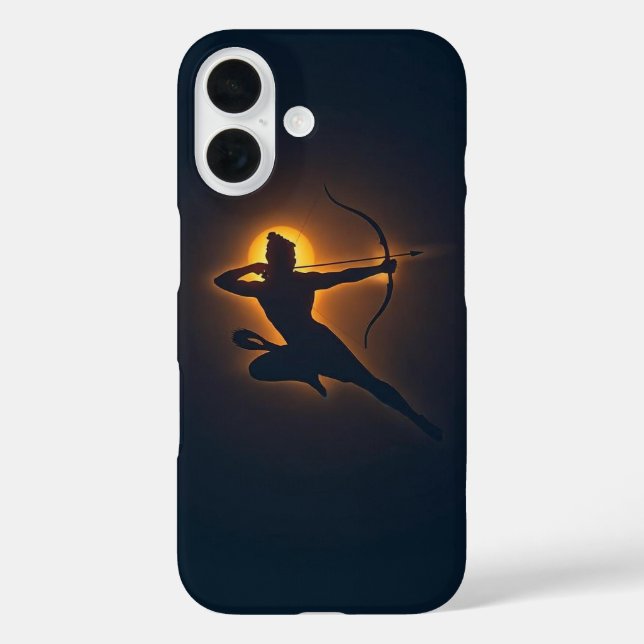 Funda iPhone 16 La flecha divina de la victoria (Reverso )