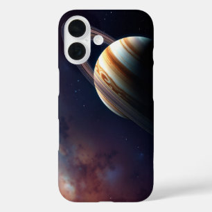 Funda iPhone 16 La joya del sistema solar: La asombrosa R de Satur