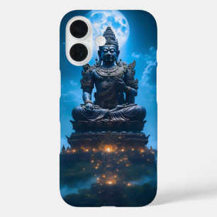 Funda iPhone 16 La Luz de la Luna Llena del Buda