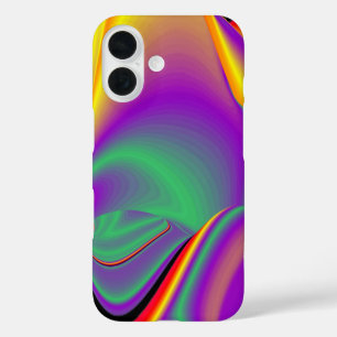 Funda iPhone 16 La Magia de los Colores Abstracto 3D Rainbowart