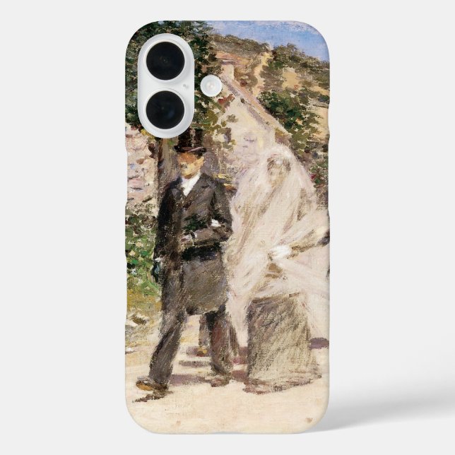 Funda iPhone 16 La Marcha Nupcial de Robinson, Recién Casados Vint (Reverso )