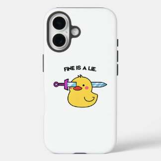 Funda iPhone 16 La multa es una mentira - gracioso humor negro Fun
