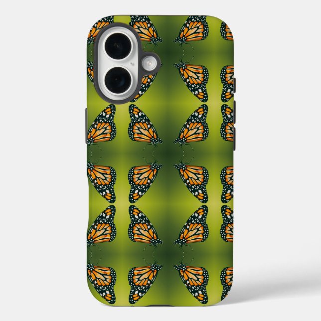 Funda iPhone 16 La Poderosa Mariposa Monarca  (Reverso )