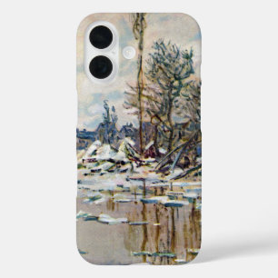 Funda iPhone 16 La rotura del hielo de Claude Monet