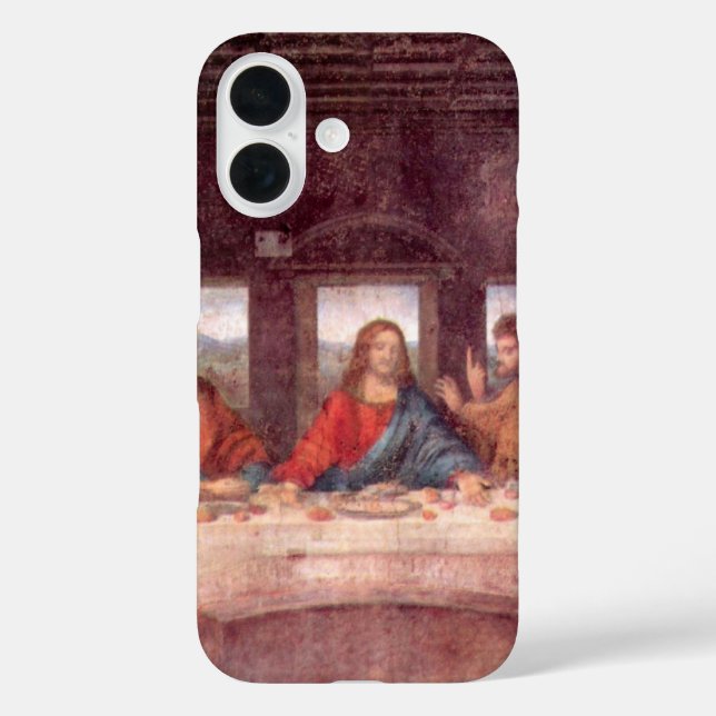 Funda iPhone 16 La última cena de Leonardo da Vinci (Reverso )