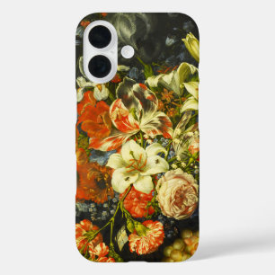 Funda iPhone 16 La vida con flores y fruta