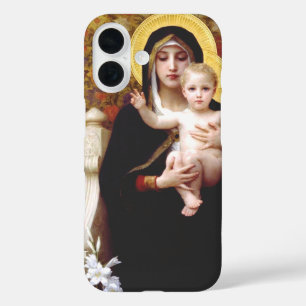 Funda iPhone 16 La Virgen de los Lirios