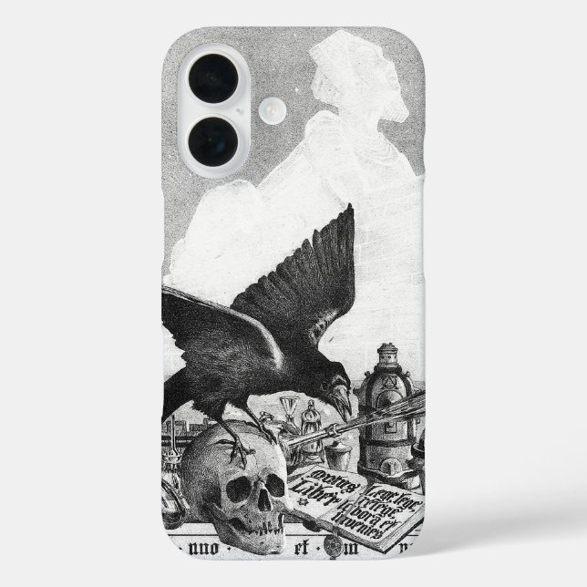 Funda iPhone 16 Laboratorio de Alquimia y Esfinge (Reverso )