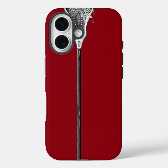 Funda iPhone 16 Lacrosse Sports (Reverso )