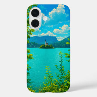 Funda iPhone 16 Lago Bled
