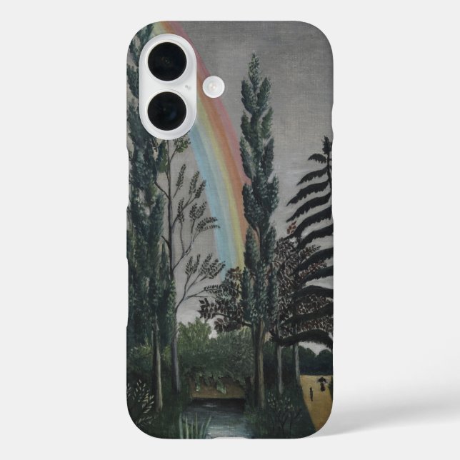 Funda iPhone 16 Lago Daumesnil por Henri Rousseau, Bella Artes de  (Reverso )